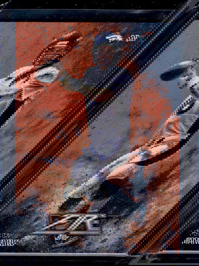 Peyton Manning Foil 2014 Topps Fire #72 Denver Broncos (1 of 2)