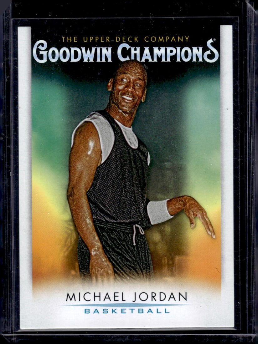 Michael Jordan 2021 Upper Deck Goodwin Champions #1 Bulls (1 of 2)