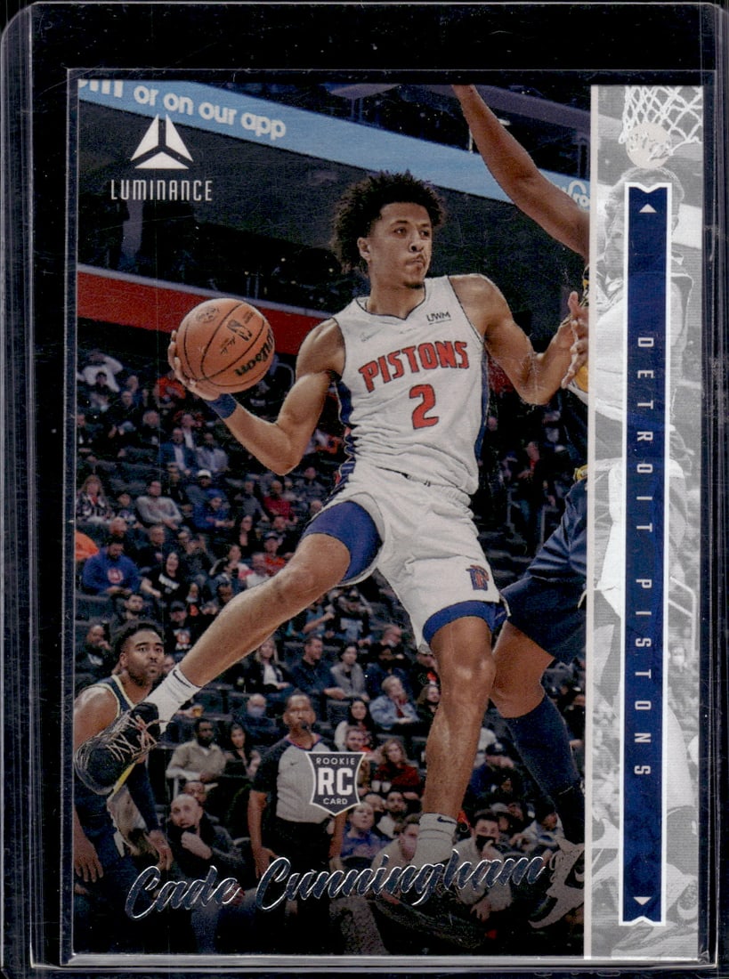 Cade Cunningham Rookie Card 2021-22 Chronicles Luminace #240 Detroit Pistons (1 of 2)