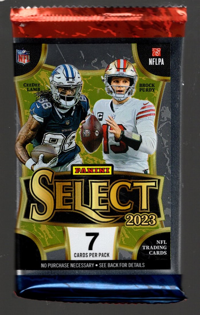 2023-24 Panini Select Football Cards Mega Box Pack Sports Cards CJ Stroud Rookie Card Sports Cards (1 of 1)