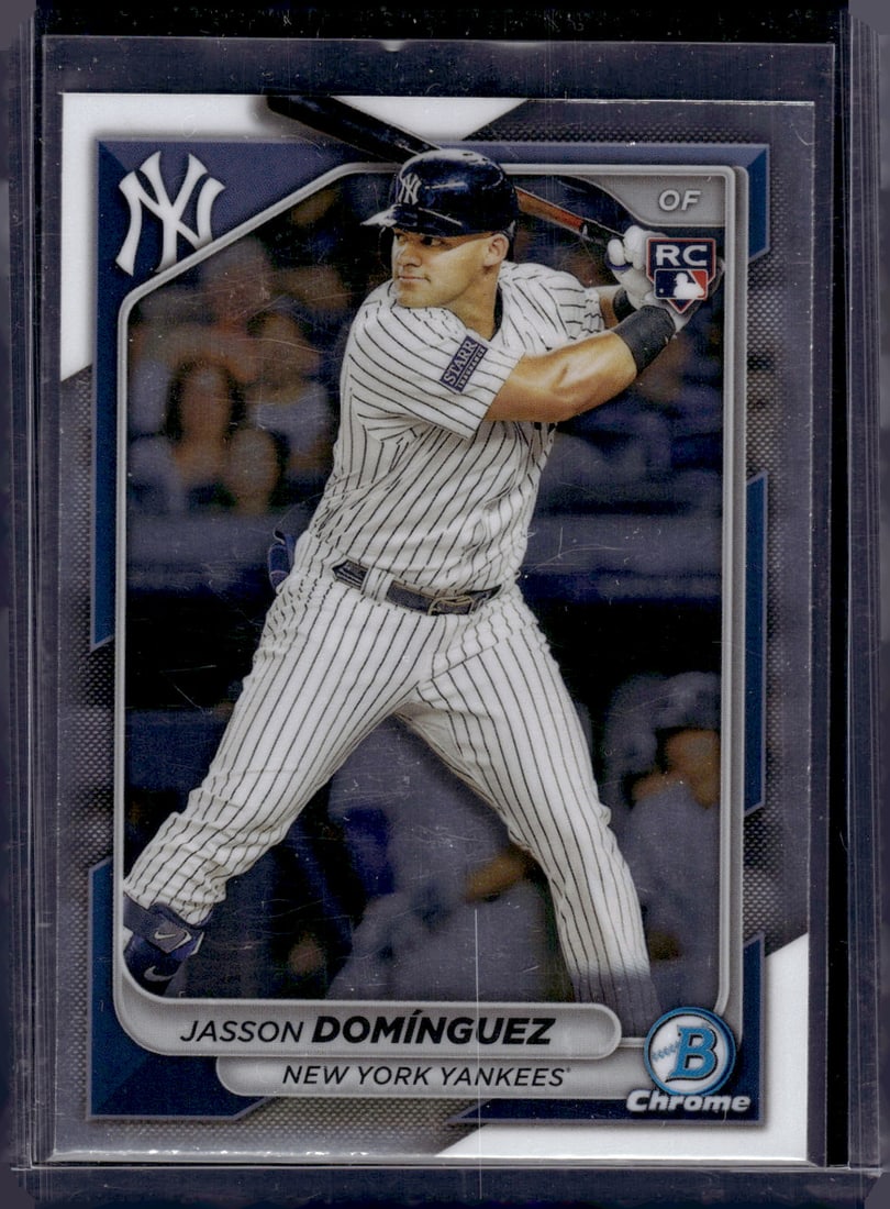 Jasson Dominguez Rookie Card 2024 Bowman Chrome #94 New York Yankees (1 of 2)