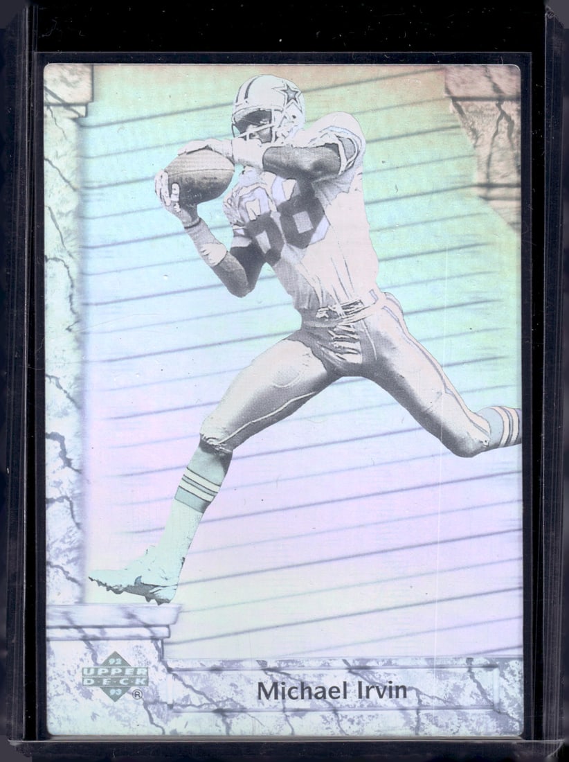 Michael Irvin Gamebreakers Hologram 1992 Upper Deck #GB9 Dallas Cowboys (1 of 2)