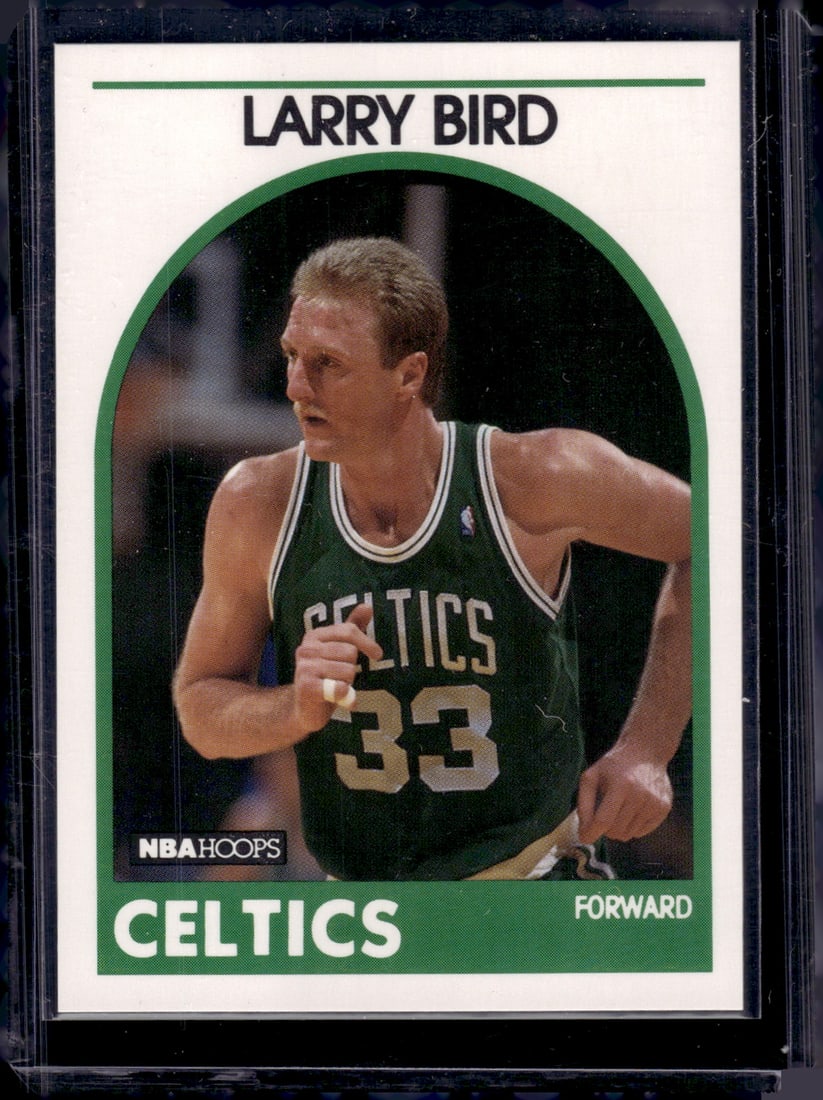 Larry Bird 1989-90 NBA Hoops #150 Boston Celtics (1 of 2)