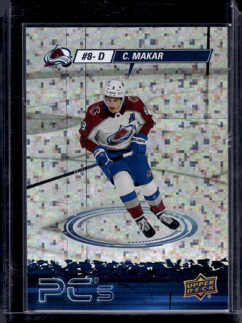 Cale Makar PC's Sparkle 2023-24 Upper Deck #PC-33 Colorado Avalanche NHL (1 of 2)