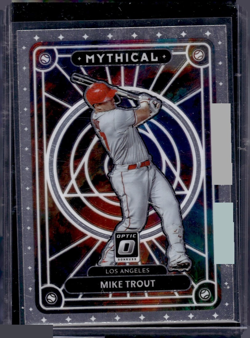 Mike Trout Mythical 2022 Donruss Optic #MTH-6 Angels Baseball Card (1 of 2)