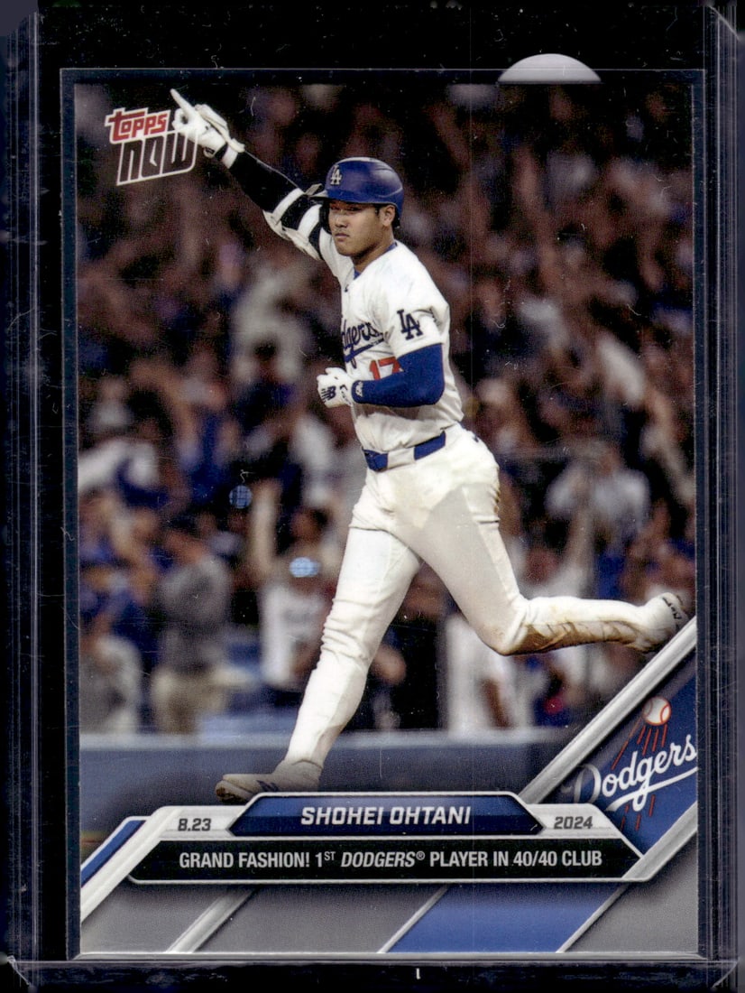 Shohei Ohtani 2024 Topps Now #584 Los Angeles Dodgers Baseball Card (1 of 2)