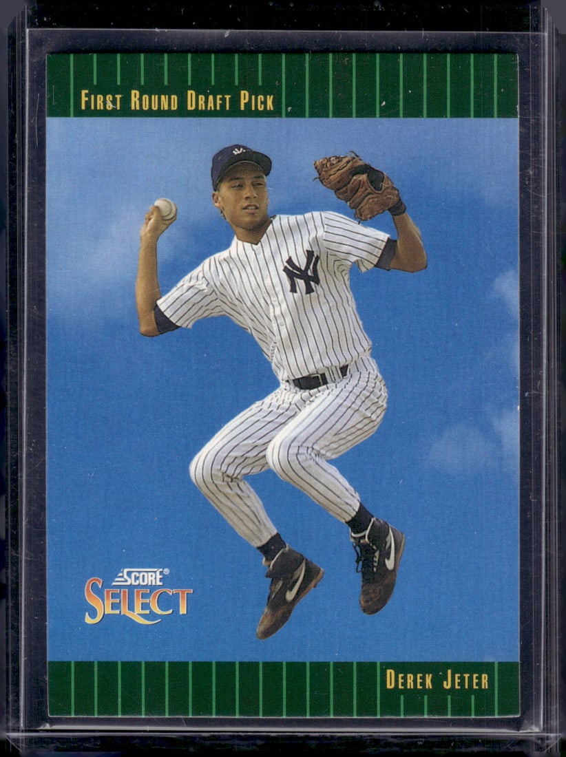 Derek Jeter Rookie Card 1993 Score Select #360 New York Yankees Baseball Card (1 of 2)
