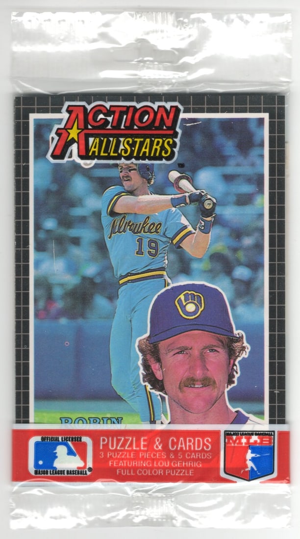 1985 Donruss Action All-stars Baseball Jumbo Card Pack - You Receive the Pack Pictured: Vintage Valuable Donruss Baseball MLB Trading & Sports Cards, Robin Yount, George Brett, Rickey Henderson, Nolan Ryan, Old Sports Cards for Sale Near Me, Oversized Sports Cards, World Series & Hall of