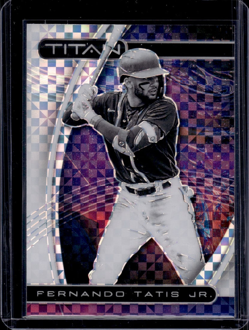 Fernando Tatis Jr. Building Blocks Prizm 2021 Chronicles Titan #12 San Diego Padres (1 of 2)