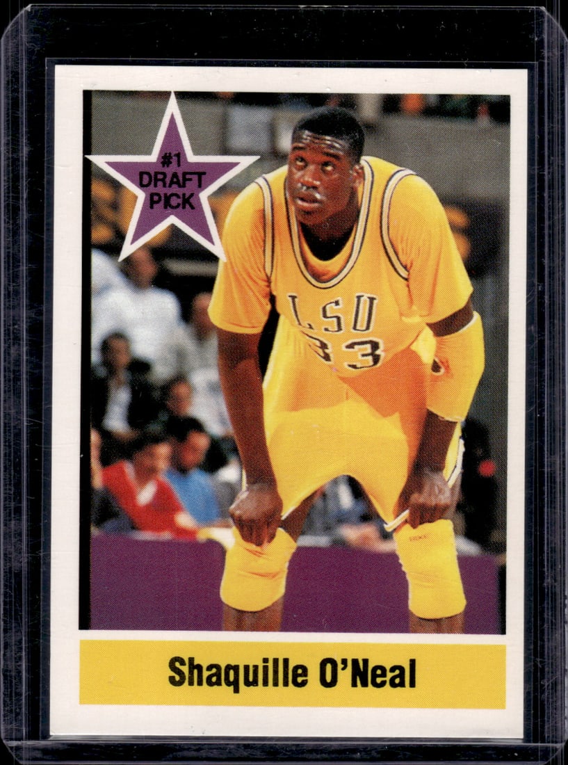 Shaquille O'Neal #1 Draft Pick 1992 Sports Stars USA (1 of 2)