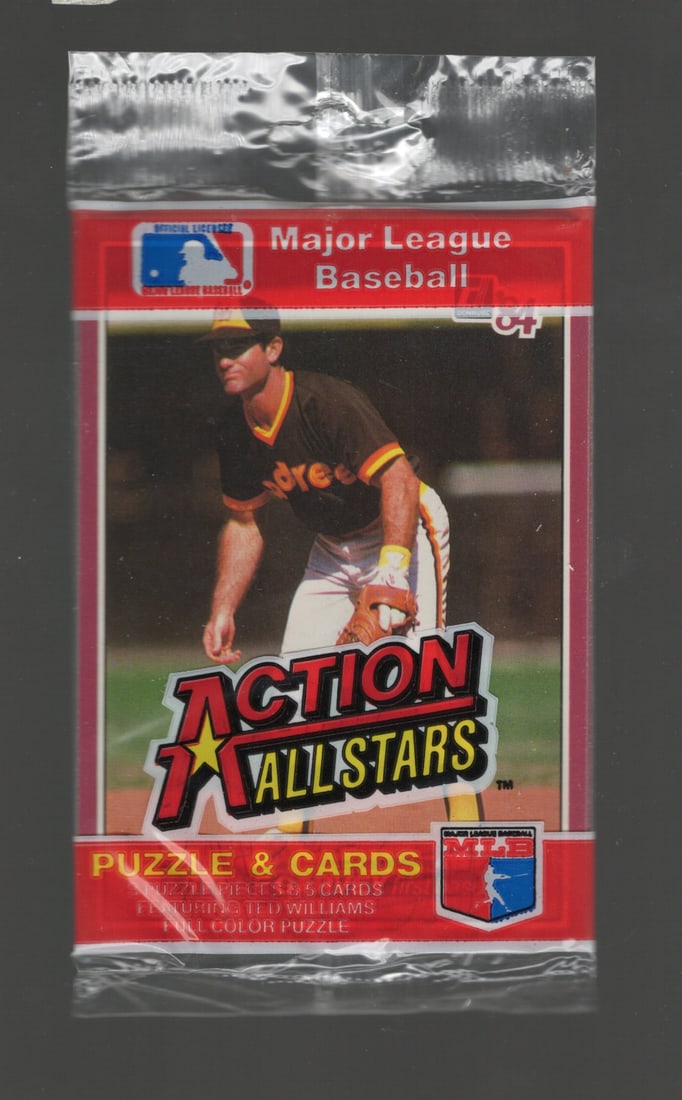 1984 Donruss Action All-stars Baseball Jumbo Card Pack - You Receive the Pack Pictured: Vintage Valuable Donruss Baseball MLB Trading & Sports Cards, Robin Yount, George Brett, Rickey Henderson, Nolan Ryan, Old Sports Cards for Sale Near Me, Oversized Sports Cards, World Series & Hall of