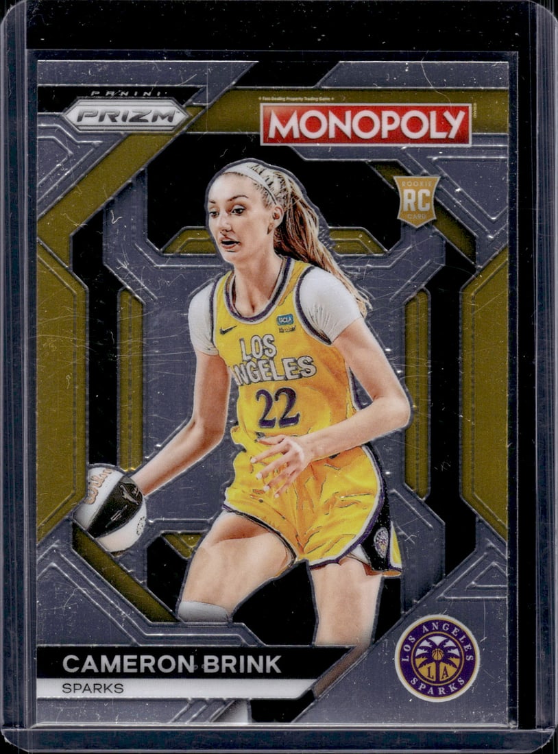 Cameron Brink Rookie Card 2024 Prizm WNBA Monopoly #WNBA6 Los Angeles Sparks (1 of 2)