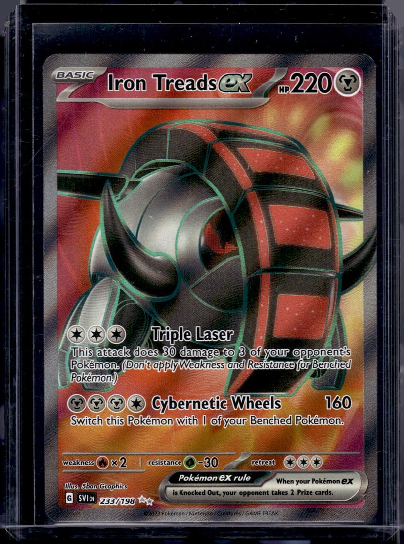 2023 Pokemon Scarlet & Violet Base Set Iron Threads Full Art Ultra Rare #233 (1 of 2)
