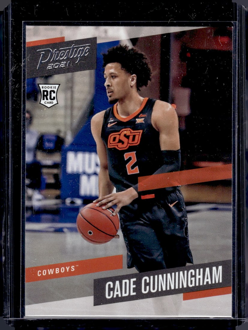 Cade Cunningham Rookie Card 2021 Chronicles Draft Picks #369 Detroit Pistons (1 of 2)