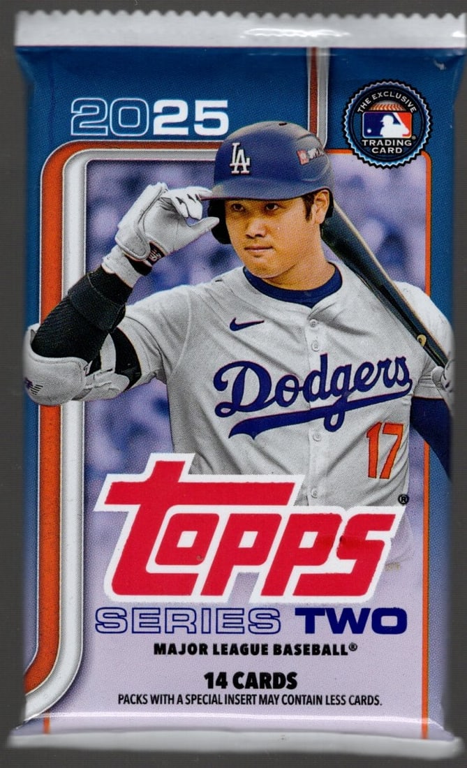 2025 Topps Series 2 Baseball Cards MEGA BOX PACK Sports Cards (1 of 1)