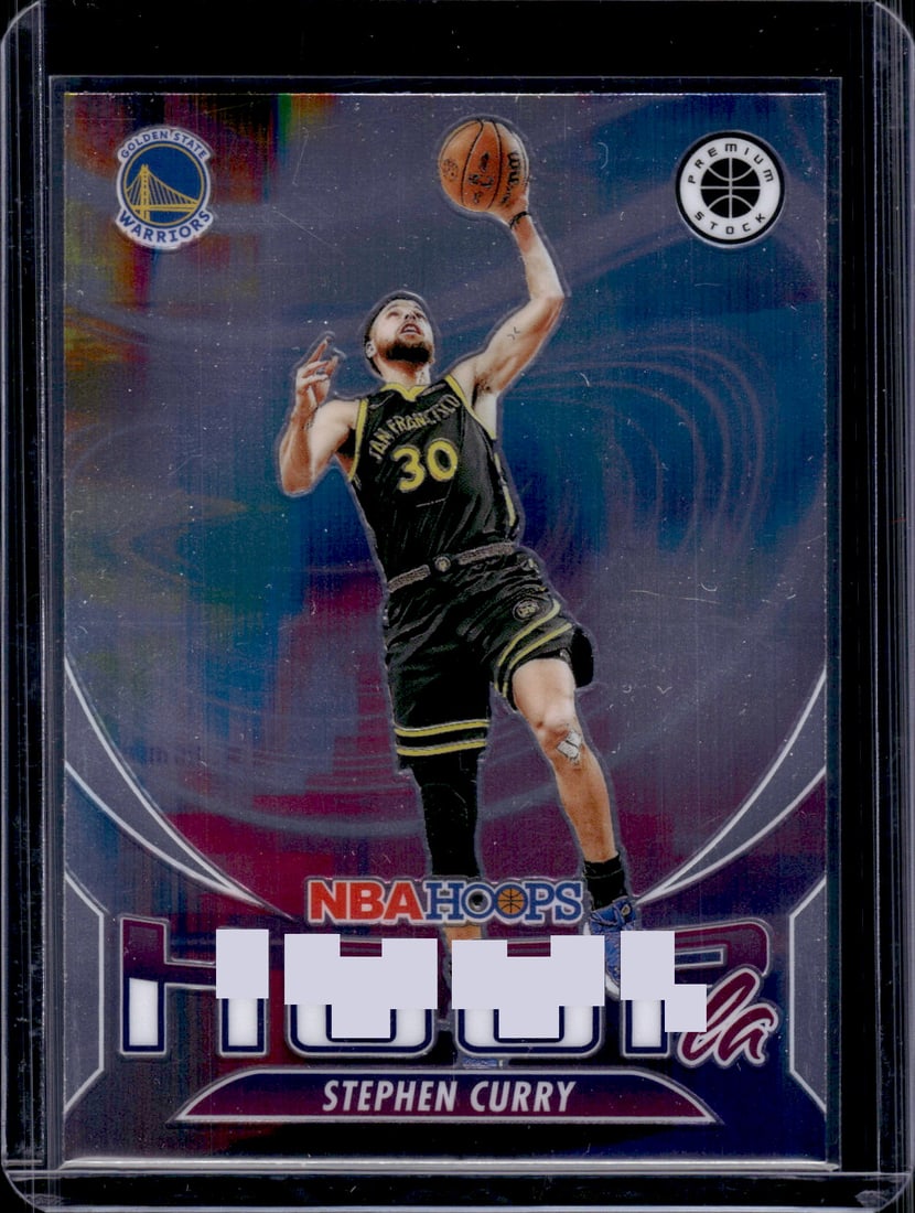 Stephen Curry Hoopla 2023-24 Premium Stock #8 Golden State Warriors (1 of 2)