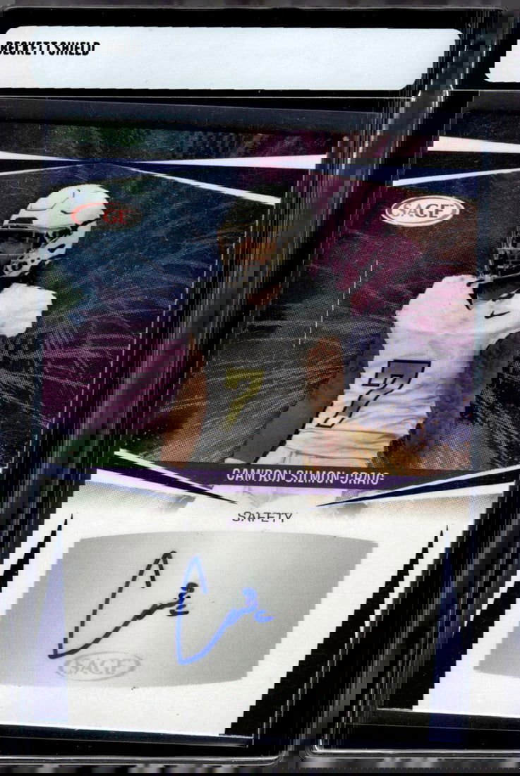 Cam'Ron Silmon-Craig Auto 2025 Sage #A-CSC (1 of 2)