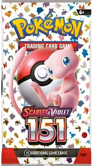 2025 Pokemon Scarlet & Violet 151 10 Card Booster Pack Charizard: Pokemon Trading Card Game Cards, Charizard, Pikachu, Mewto, EX, Referse Holo, Holo Rare Cards, Secret Rare Cards, Full Art Cards, Evee, 3 Stars Ultra Rare Cards, Double Rare, Illustration Rare, Specia