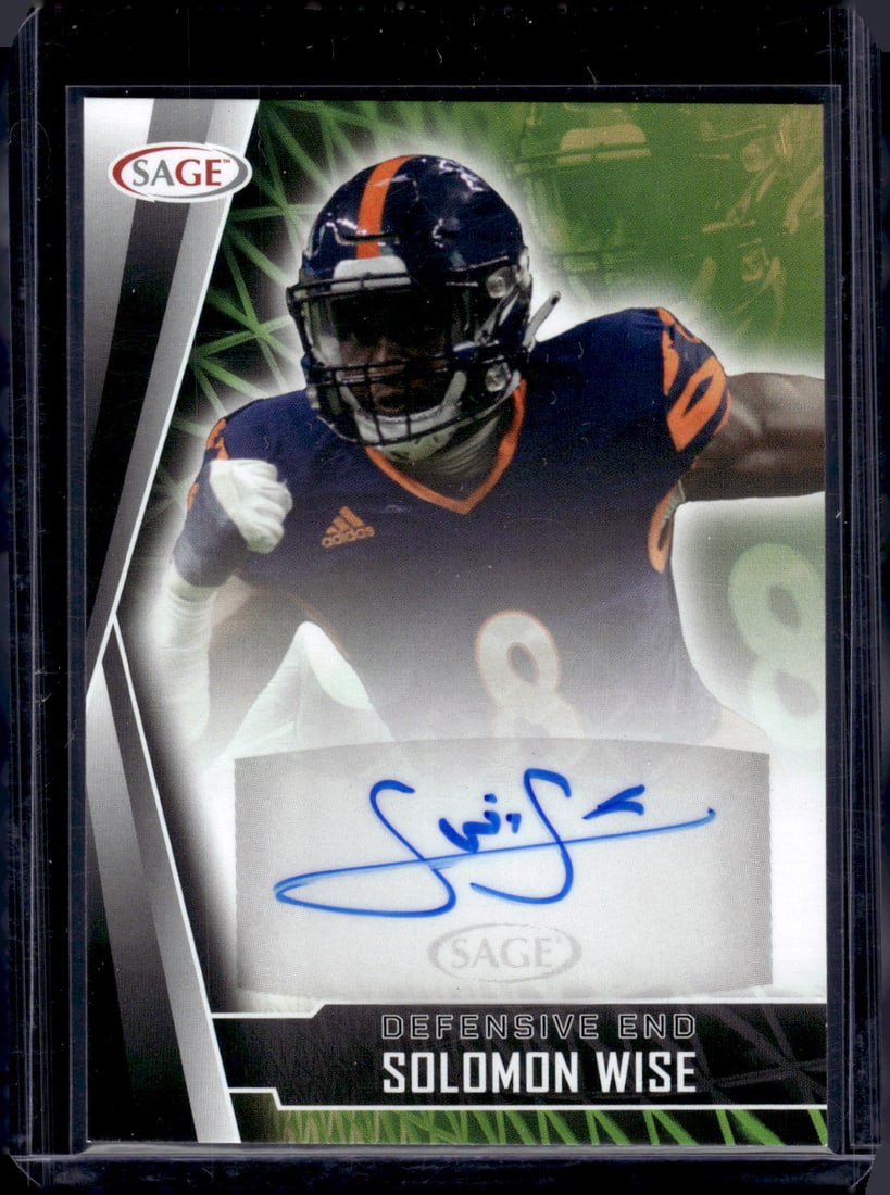 Solomon Wise Auto 2022 Sage #A-SW2 (1 of 2)