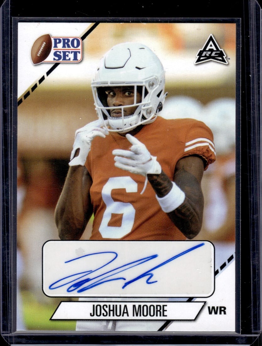 Joshua Moore Rookie Auto 2021 Leaf Pro Set #PS-JM1 (1 of 2)