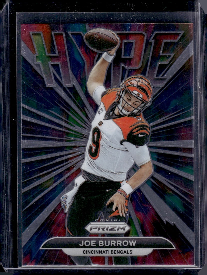 Joe Burrow Hype 2021 Panini Prizm #H-2 Cincinnati Bengals (1 of 2)