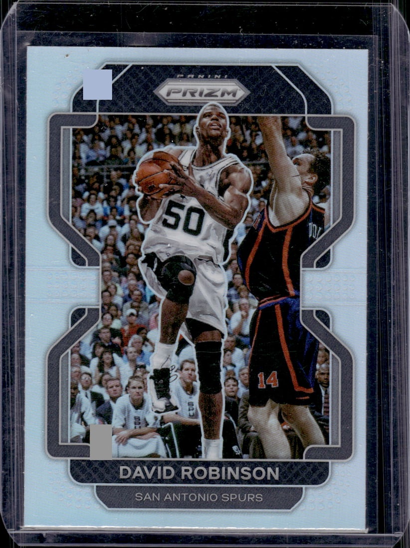 David Robinson Silver Prizm 2021-22 Panini Prizm #242 San Antonio Spurs (1 of 2)