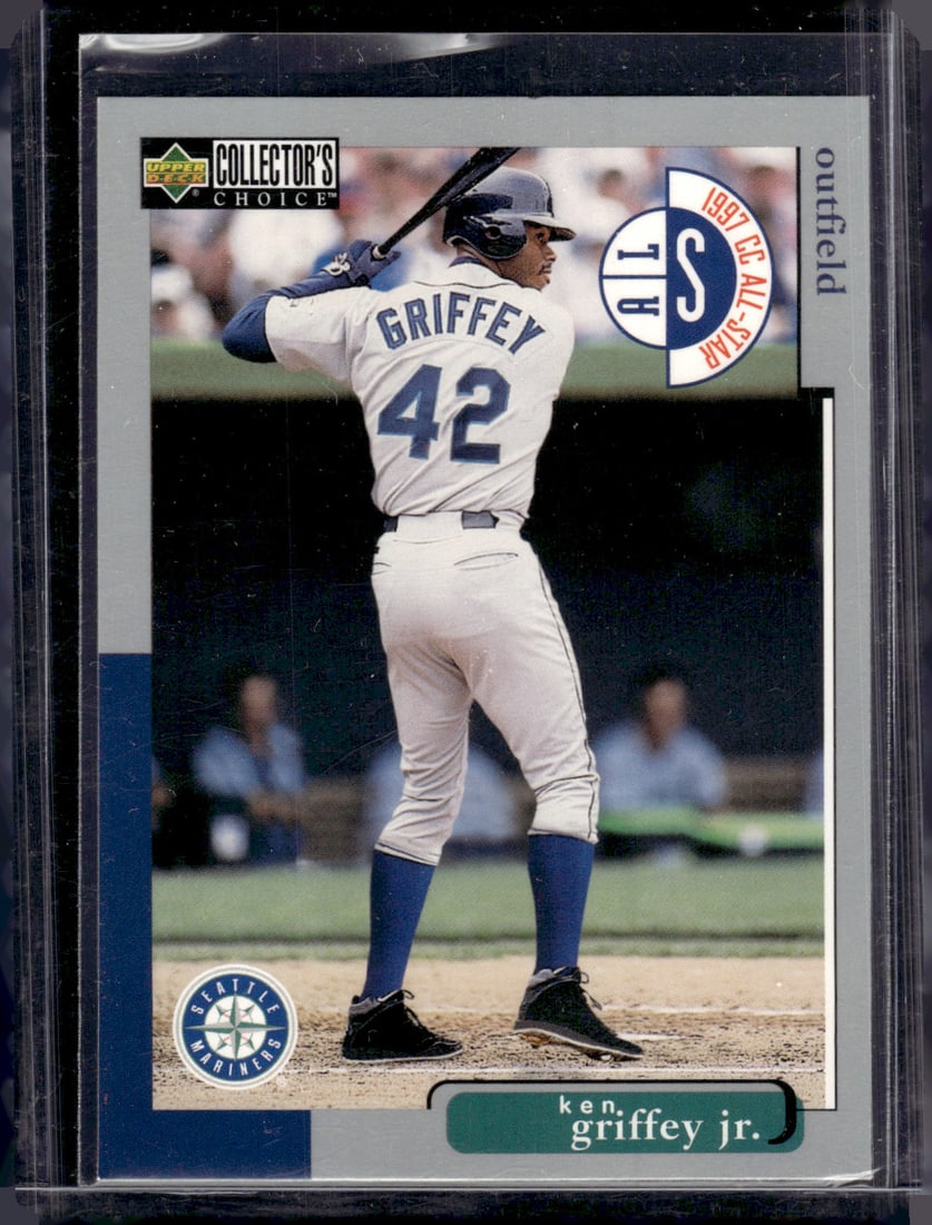 Ken Griffey Jr. 1998 Upper Deck Collector's Choic #240 Mariners: Upper Deck Baseball MLB Trading & Sports Cards, Old Sports Cards for Sale Near Me, Auction Memorabilia Lots for Sale On Line, World Series & Hall of Fame Players
