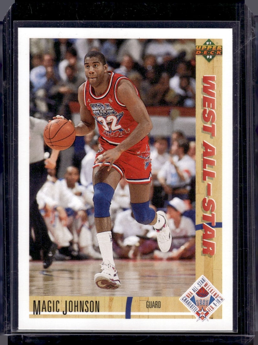 Magic Johnson West All-Star 1991 Upper Deck #57 Lakers (1 of 2)