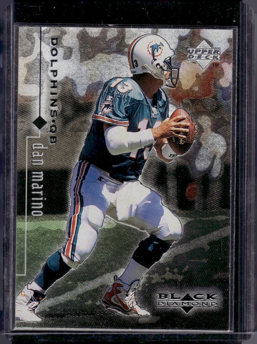 Dan Marino 1998 Upper Deck Black Diamond #43 Miami Dolphins (1 of 2)