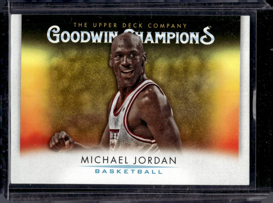 Michael Jordan 2021 Upper Deck Goodwin Champions #61 Chicago Bulls (1 of 2)