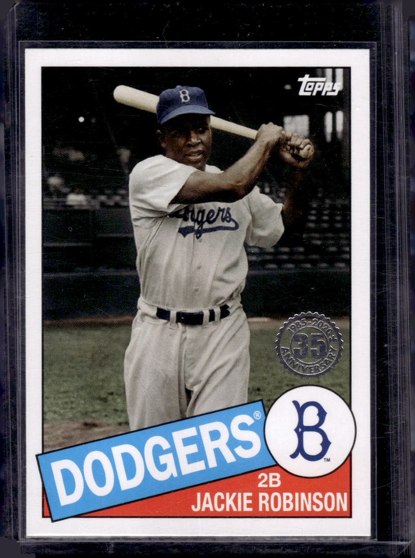 Jackie Robinson 35th Anniversary 2020 Topps #85-22 Dodgers (1 of 2)