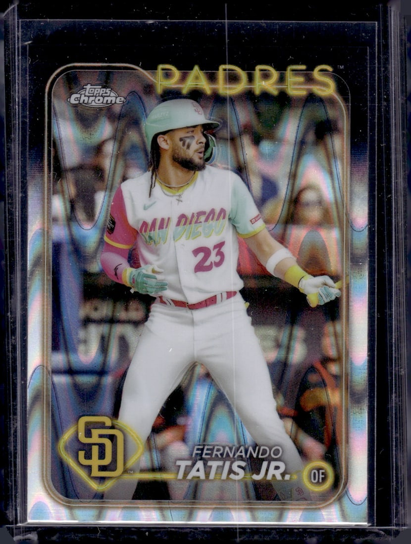 Fernando Tatis Jr. Raywave Refractor 2024 Topps Chrome #263 Padres (1 of 2)