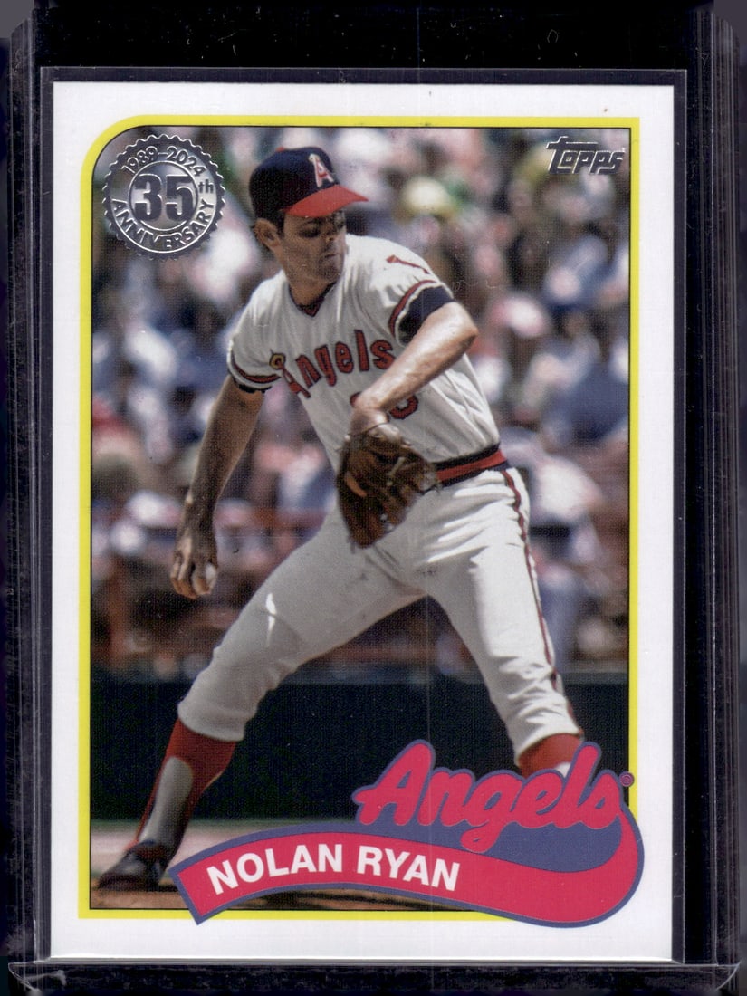 Nolan Ryan 35th Anniversary 2024 Topps #89US-42 Angels Baseball Card (1 of 2)