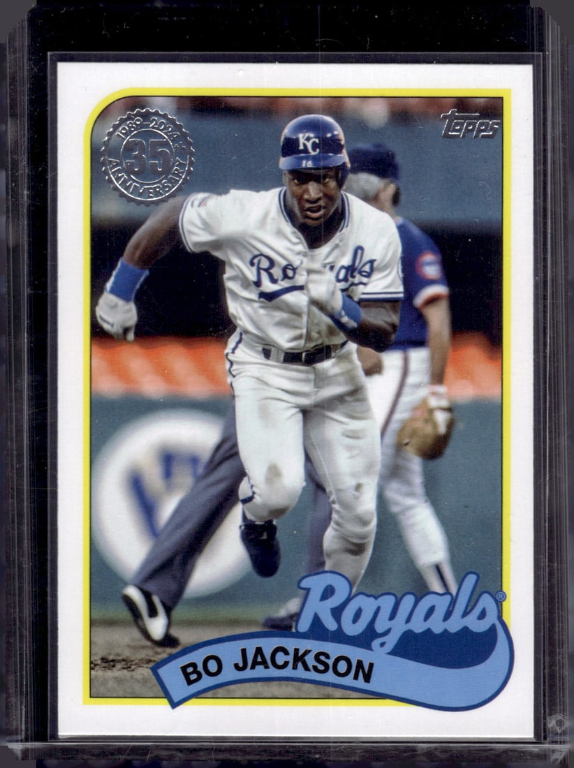 Bo Jackson 35th Anniversary 2024 Topps #89B-13 Royals (1 of 2)