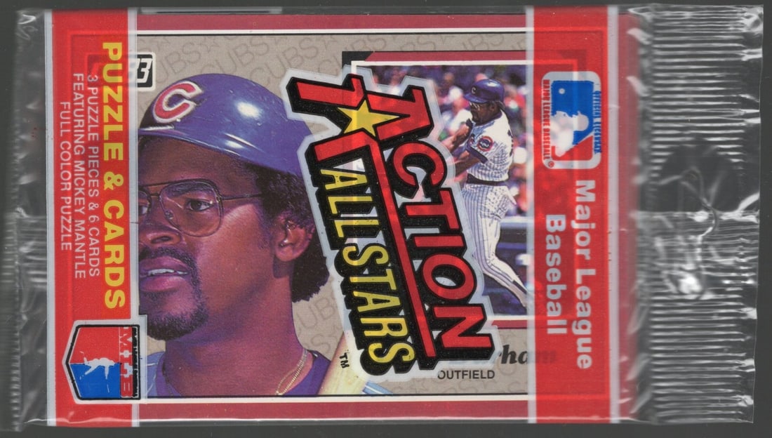 1983 Donruss Action All-stars Baseball Jumbo Card Pack - You Receive the Pack Pictured: Vintage Valuable Donruss Baseball MLB Trading & Sports Cards, Robin Yount, George Brett, Rickey Henderson, Nolan Ryan, Old Sports Cards for Sale Near Me, Oversized Sports Cards, World Series & Hall of