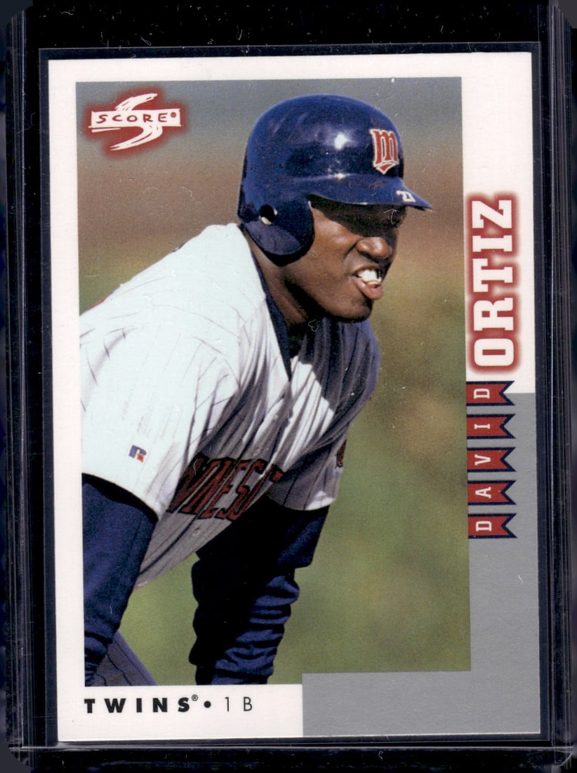 David Ortiz Rookie Card 1998 Score Rookie & Traded #RT74 Boston Red Sox (1 of 2)