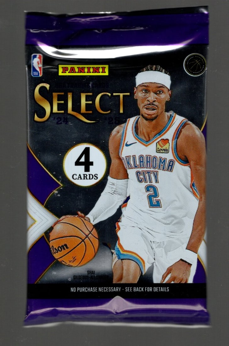2024-25 Panini Select Basketball Card BLASTER BOX PACK (1 of 1)