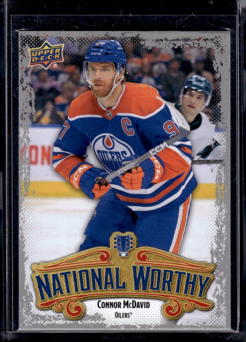 Connor McDavid National Worthy 2024 Upper Deck National Sports Convention #NW-4 (1 of 2)