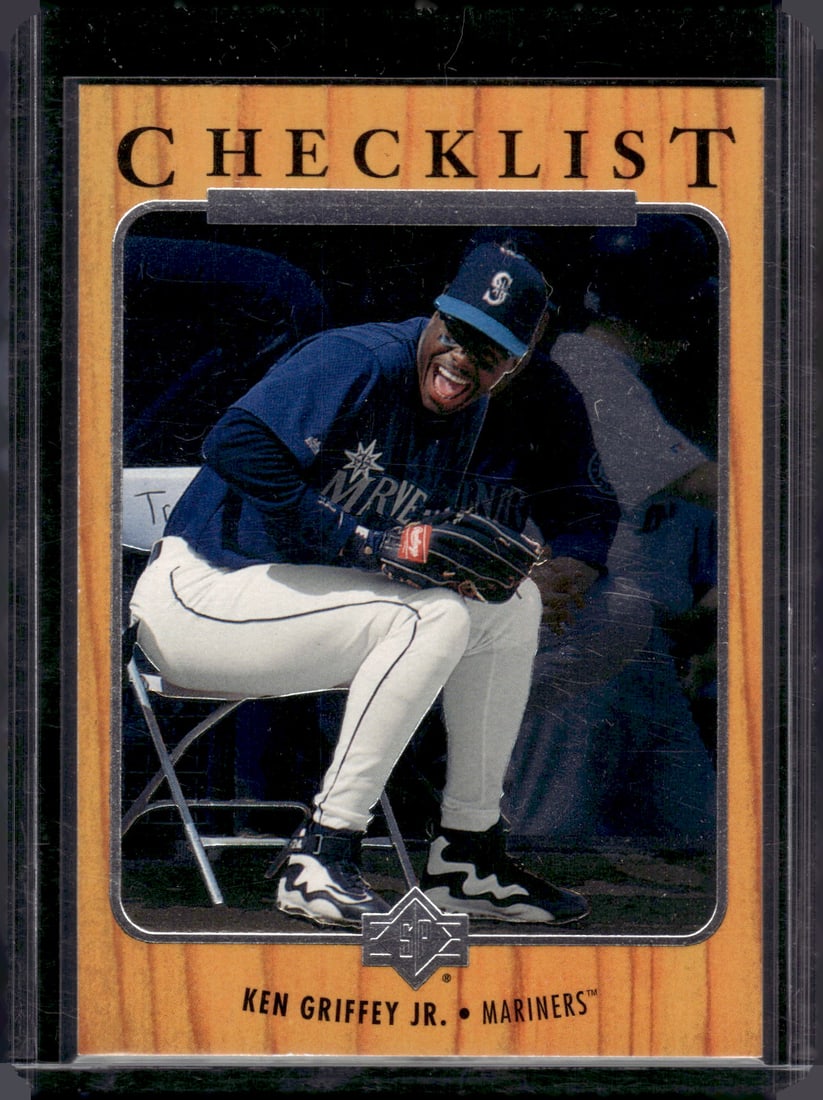 Ken Griffey Jr. Checklist 1996 Upper Deck #188 Seattle Mariners (1 of 2)