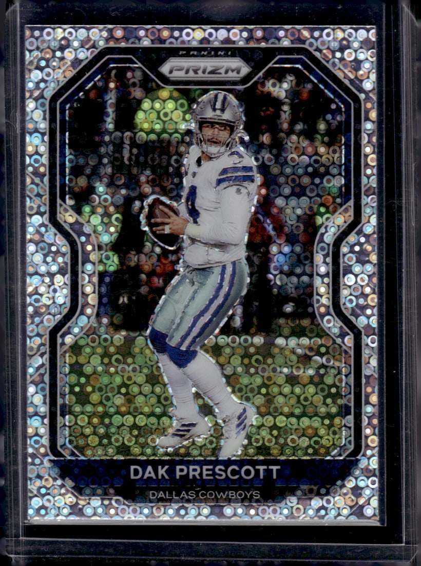 Dak Prescott No Huddle Prizm 2020 Panini Prizm #150 Dallas Cowboys Football Card (1 of 2)