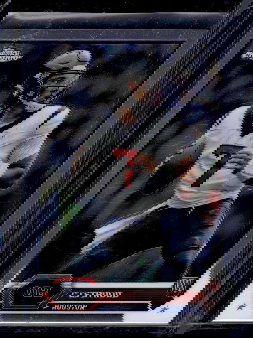 Cj Stroud Rookie Card Topps Chrome 2023 Topps Composite #2 Houston Texnas (1 of 2)