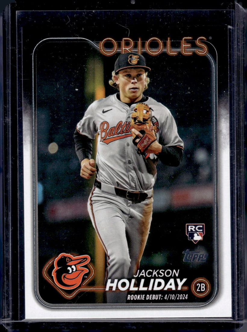 Jackson Holliday 2024 Topps Update #US97 Baltimore Orioles Baseball Card (1 of 2)