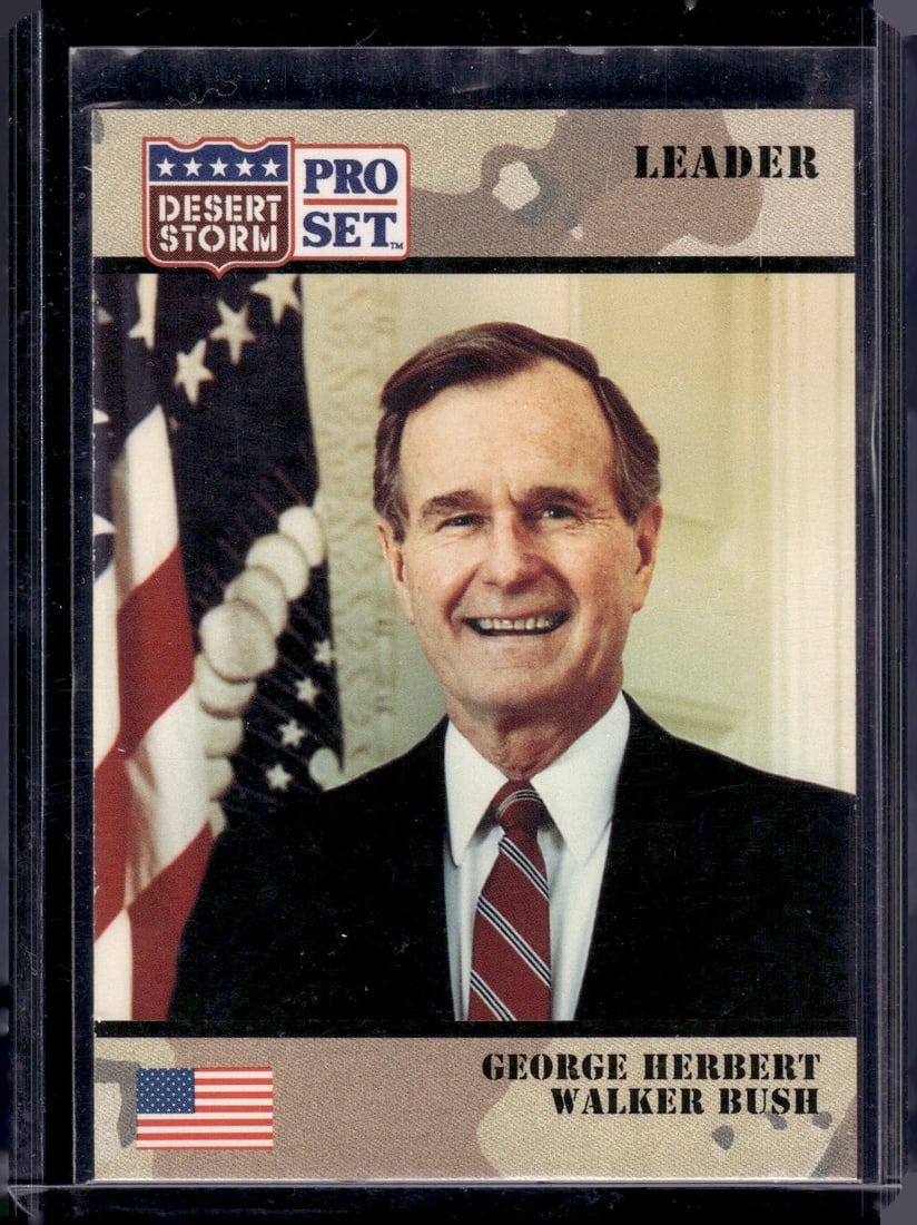 George Bush 1991 Pro Set Dessert Storm #79 (1 of 2)