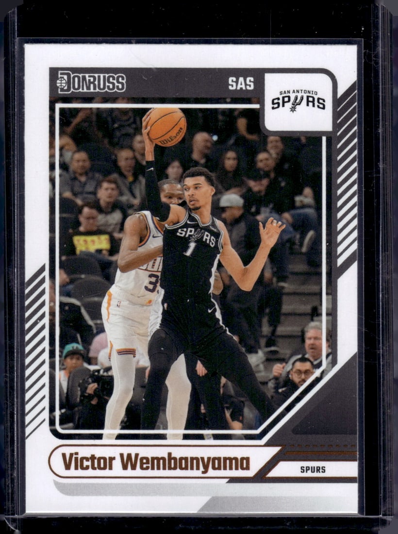 Victor Wembanyama 2024-25 Panini Donruss #6 San Antonio Spurs: Donruss Basketball NBA Sports & Trading Cards, SP, SSP, NBA Championship & Hall of Fame Player Cards, Valuable Auction Memorabilia Lots Sold On Line, Sports Cards for Sale Near Me