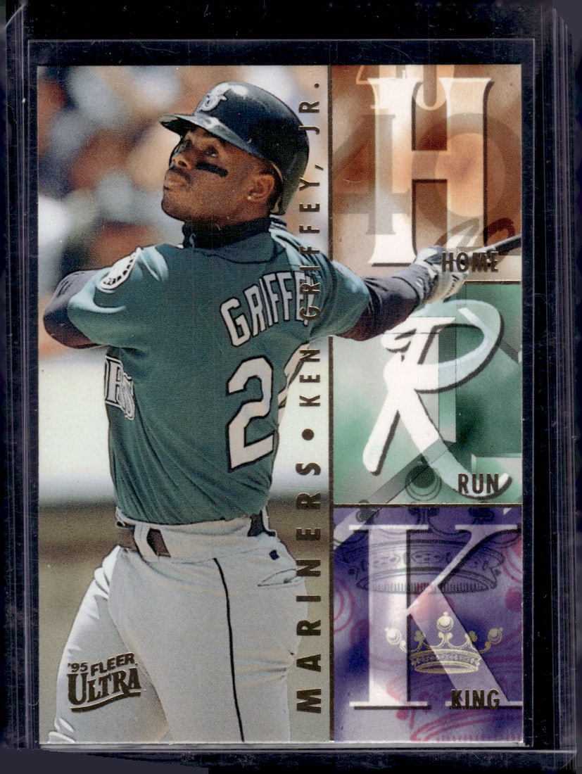 Ken Griffey Jr. Home Run King 1995 Fleer Ultra #1 Seattle Mariners (1 of 2)