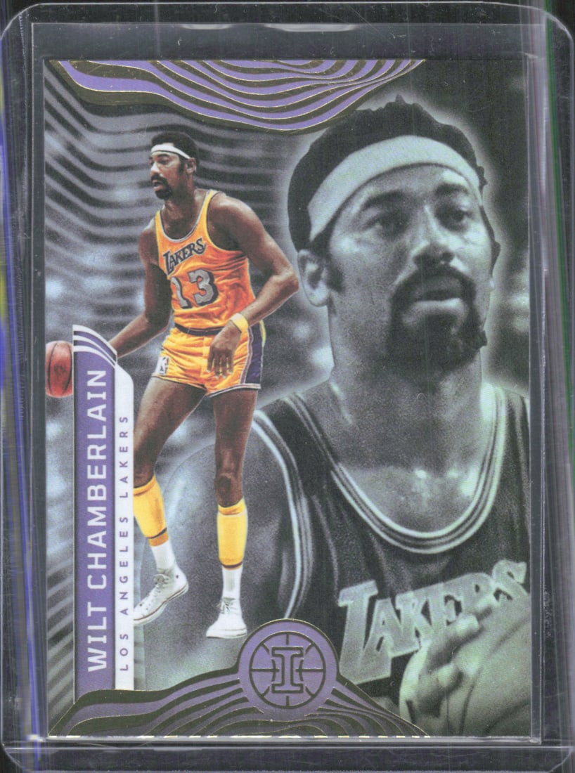 Wilt Chamberlain 2021-22 Panini Illusions #126, Basketball Card, Los Angeles Lakers (1 of 2)