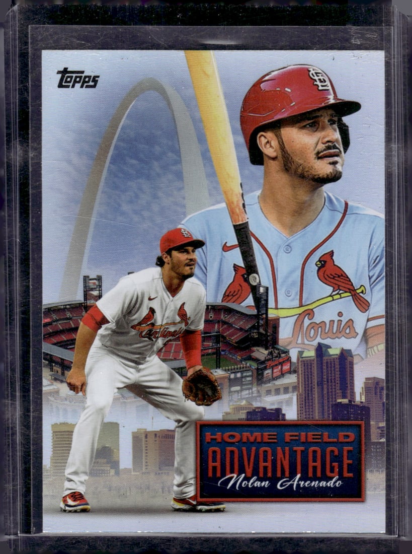 Nolan Arenado Home Field Advantage Case Hit 2024 Topps #HFA-5 St. Louis Cardinals: Topps Baseball MLB Trading & Sports Cards, Sports Cards for Sale Near Me, World Series & Hall of Fame Players Memorabilia, Refractors, X-Fractors, Numbered, SP, SSP, Valuable Auction Memorabilia Lots 