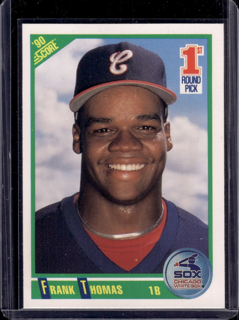 Frank Thomas Rookie Card 1990 Score #663 Chicago White Sox (1 of 2)