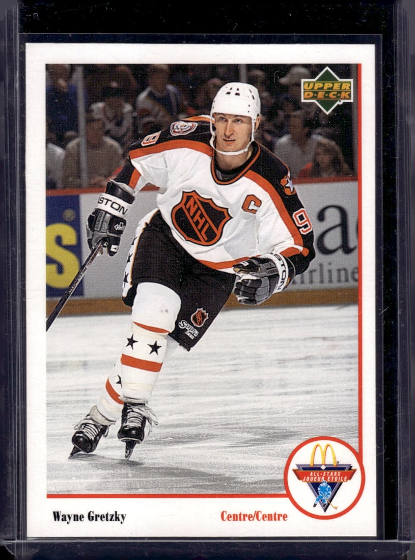 Wayne Gretzky 1991-92 Upper Deck McDonald's #MC-17 (1 of 2)