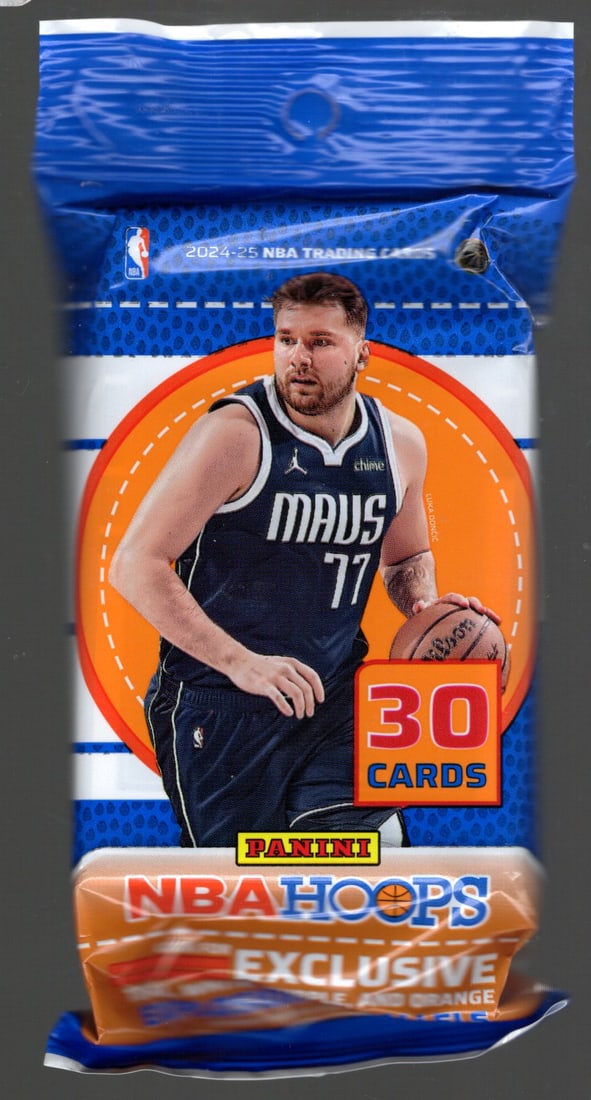2024-25 Panini NBA Hoops Basketball Hanger Value Fat Pack Basketball Cards Rookie Cards (1 of 1)